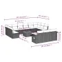 14-piece garden sofa set with beige synthetic rattan cushions by , Garden sets - Ref: Foro24-3257136, Price: 944,55 €, Discou...