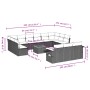 14-teiliges Gartensofa-Set mit beigen synthetischen Rattankissen von , Gartensets - Ref: Foro24-3257136, Preis: 913,05 €, Rab...