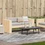 2-Sitzer-Gartensofa aus massivem Kiefernholz 134x60x62 cm von , Outdoor-Sofas - Ref: Foro24-832369, Preis: 130,20 €, Rabatt: %