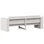 Sofá de jardín 3 plazas madera maciza pino blanco 189x60x62 cm de , Sofás de exterior - Ref: Foro24-832374, Precio: 183,15 €,...