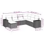 7-teiliges Gartensofa-Set und beige synthetische Rattankissen von , Gartensets - Ref: Foro24-3255235, Preis: 516,16 €, Rabatt: %