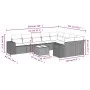 Gartensofa-Set mit beigen Kissen, 10-teilig, synthetisches Rattan von , Gartensets - Ref: Foro24-3255385, Preis: 727,11 €, Ra...