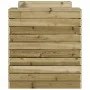 Bank mit Pflanzgefäßen aus imprägniertem Kiefernholz, 167,5 x 60 x 65 cm von , Outdoor-Sofas - Ref: Foro24-844644, Preis: 249...