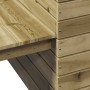 Bench with planters impregnated pine wood 167.5x60x65 cm by , Outdoor sofas - Ref: Foro24-844644, Price: 249,62 €, Discount: %