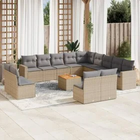 Garden sofa set 14 pieces and beige synthetic rattan cushions mix by , Garden sets - Ref: Foro24-3256710, Price: 869,91 €, Di...