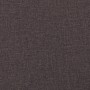 Estructura de cama con cabecero de tela marrón oscuro 120x200cm de , Camas y somieres - Ref: Foro24-373148, Precio: 140,02 €,...