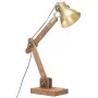 Industrial round brass table lamp 58x18x90 cm E27 by , Lamps - Ref: Foro24-320552, Price: 67,80 €, Discount: %