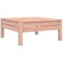 Garden stool with cushion solid Douglas fir wood by , Modular outdoor sofas - Ref: Foro24-838167, Price: 77,00 €, Discount: %