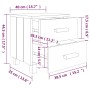 Nachttische 2 Stk. HAMAR massive Kiefer weiß 40x35x44,5 cm von vidaXL, Nachttische - Ref: Foro24-340409, Preis: 66,43 €, Raba...