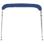 Toldo Bimini de 4 arcos azul 243x196x137 cm de , Cubiertas para almacenamiento de barcas - Ref: Foro24-92371, Precio: 175,90 ...