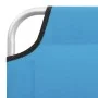 Klappbare Liege aus Stahl und türkisblauem Stoff von , Liegen - Ref: Foro24-310329, Preis: 59,39 €, Rabatt: %