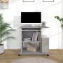Escritorio de madera contrachapada gris Sonoma 80x50x75 cm de , Escritorios - Ref: Foro24-815544, Precio: 72,98 €, Descuento: %
