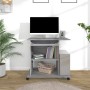 Sonoma grauer Sperrholzschreibtisch 80x50x75 cm von , Schreibtische - Ref: Foro24-815544, Preis: 71,49 €, Rabatt: %