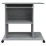 Escritorio de madera contrachapada gris Sonoma 80x50x75 cm de , Escritorios - Ref: Foro24-815544, Precio: 73,07 €, Descuento: %