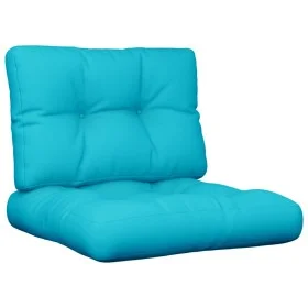 Palettenkissen 2 Stück türkiser Stoff von , Kissen für Stühle und Sofas - Ref: Foro24-360688, Preis: 39,89 €, Rabatt: %
