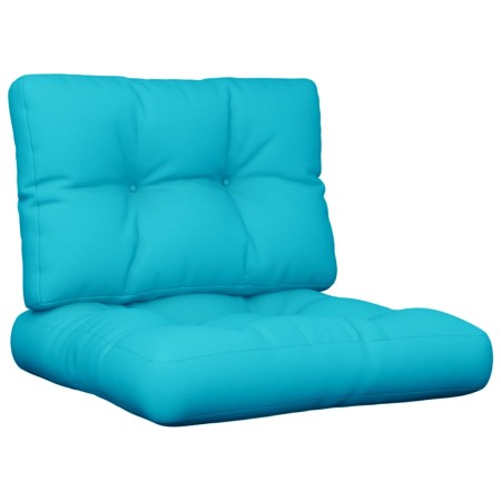 Palettenkissen 2 Stück türkiser Stoff von , Kissen für Stühle und Sofas - Ref: Foro24-360688, Preis: 45,06 €, Rabatt: %
