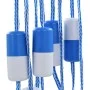 Swimming pool safety divider rope 6 m plastic by , Pool and spa accessories - Ref: Foro24-91742, Price: 40,05 €, Discount: %