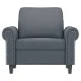 Sillón de terciopelo gris oscuro 60 cm de , Sofás - Ref: Foro24-359510, Precio: 169,35 €, Descuento: %