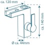 SCHÜTTE Grifo monomando de lavabo con caño en cascada ORINOCO de SCHÜTTE, Grifos - Ref: Foro24-425798, Precio: 104,69 €, Desc...