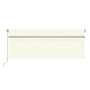 Manuell ausfahrbare Markise mit cremefarbenem Rollo 4,5 x 3 m von , Markisen - Ref: Foro24-3069437, Preis: 438,14 €, Rabatt: %