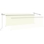 Manuell ausfahrbare Markise mit cremefarbenem Rollo 4,5 x 3 m von , Markisen - Ref: Foro24-3069437, Preis: 438,14 €, Rabatt: %