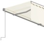 Manuell ausfahrbare Markise mit cremefarbenem Rollo 4,5 x 3 m von , Markisen - Ref: Foro24-3069437, Preis: 438,14 €, Rabatt: %