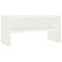 Weißer TV-Schrank aus Sperrholz, 80 x 40 x 40 cm von vidaXL, TV-Möbel - Ref: Foro24-800054, Preis: 45,60 €, Rabatt: %
