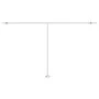 Automatic awning LED wind sensor blue and white 500x300 cm by , Awnings - Ref: Foro24-3069591, Price: 756,67 €, Discount: %