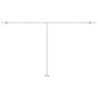 Automatische Markise LED-Windsensor blau und weiß 500x300 cm von , Markisen - Ref: Foro24-3069591, Preis: 799,64 €, Rabatt: %
