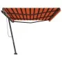Orange und braune manuell einziehbare Fußmarkise 600x300 cm von , Markisen - Ref: Foro24-3069800, Preis: 614,35 €, Rabatt: %