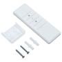 Automatic awning LED wind sensor yellow and white 3x2.5 m by , Awnings - Ref: Foro24-3069913, Price: 583,20 €, Discount: %