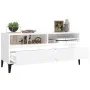 Hochglanzweißer TV-Schrank aus Sperrholz, 100 x 34,5 x 44,5 cm von vidaXL, TV-Möbel - Ref: Foro24-831903, Preis: 71,47 €, Rab...