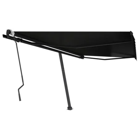 Manuell ausziehbare Fußmarkise Anthrazitgrau 450x300 cm von , Markisen - Ref: Foro24-3069759, Preis: 458,92 €, Rabatt: %
