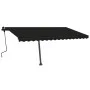 Manuell ausziehbare Fußmarkise Anthrazitgrau 450x300 cm von , Markisen - Ref: Foro24-3069759, Preis: 458,92 €, Rabatt: %