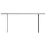 Manual retractable awning with cream poles 6x3.5 m by , Awnings - Ref: Foro24-3070277, Price: 684,63 €, Discount: %