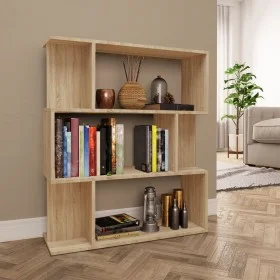 Regal aus Sonoma-Eichensperrholz, 80 x 24 x 96 cm von vidaXL, Bücherregale und Regale - Ref: Foro24-800084, Preis: 57,40 €, R...