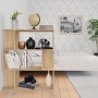 Regal aus Sonoma-Eichensperrholz, 80 x 24 x 96 cm von vidaXL, Bücherregale und Regale - Ref: Foro24-800084, Preis: 58,60 €, R...