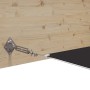 Toldo vertical gris antracita 100x1200 cm tela oxford