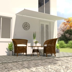 Retractable awning 400x150 cm cream by , Awnings - Ref: Foro24-143769, Price: 75,37 €, Discount: %
