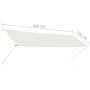 Einziehbare Markise 400x150 cm creme von , Markisen - Ref: Foro24-143769, Preis: 75,37 €, Rabatt: %