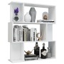 Glänzend weißes Regal/Raumteiler 80x24x96 cm von vidaXL, Bücherregale und Regale - Ref: Foro24-800087, Preis: 57,57 €, Rabatt: %