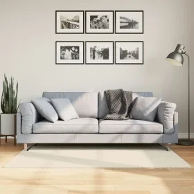 ISTAN cremefarbener Langhaar-Teppich in glänzender Optik, 80 x 150 cm von , Teppiche - Ref: Foro24-375662, Preis: 28,28 €, Ra...