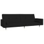 2-Sitzer-Schlafsofa mit zwei schwarzen Samtkissen von , Sofas - Ref: Foro24-375752, Preis: 295,65 €, Rabatt: %