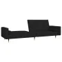 2-seater sofa bed with two black velvet pillows by , Sofas - Ref: Foro24-375752, Price: 290,07 €, Discount: %