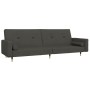 2-Sitzer-Schlafsofa mit zwei dunkelgrauen Samtkissen von , Sofas - Ref: Foro24-375750, Preis: 291,16 €, Rabatt: %