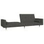 2-Sitzer-Schlafsofa mit zwei dunkelgrauen Samtkissen von , Sofas - Ref: Foro24-375750, Preis: 286,09 €, Rabatt: %