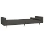 2-Sitzer-Schlafsofa mit zwei dunkelgrauen Samtkissen von , Sofas - Ref: Foro24-375750, Preis: 286,09 €, Rabatt: %