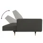 2-Sitzer-Schlafsofa mit zwei dunkelgrauen Samtkissen von , Sofas - Ref: Foro24-375750, Preis: 286,09 €, Rabatt: %