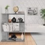 Estantería madera contrachapada gris hormigón 80x24x96cm de vidaXL, Librerías y estanterías - Ref: Foro24-800085, Precio: 53,...