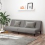 2 seater light gray velvet sofa bed by , Sofas - Ref: Foro24-375926, Price: 232,76 €, Discount: %